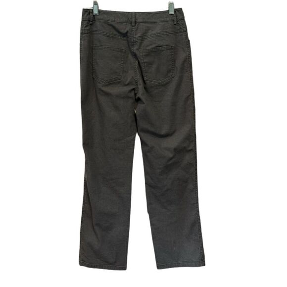 St.John gray, five package jeans, straight leg size 2 - Picture 2 of 11